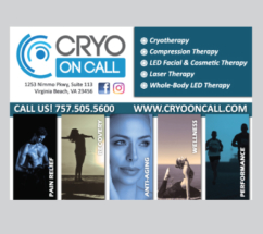 Cryo On Call Magazine Ad