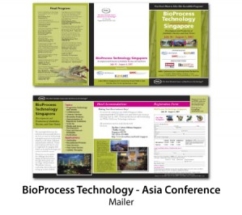 Wilbio Biotechnology Conference - Singapore - Trifold Registration Brochure