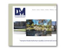 DM Concrete Website