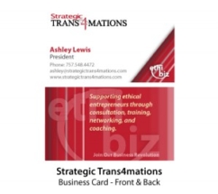 Strategic Trans4mations Business Cards