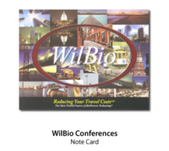 WilBio Thank you Note Card