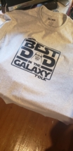 Best Dad in the Galaxy -Norfolk T-shirts