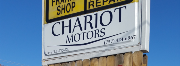 Chariot Motors Marquis Sign