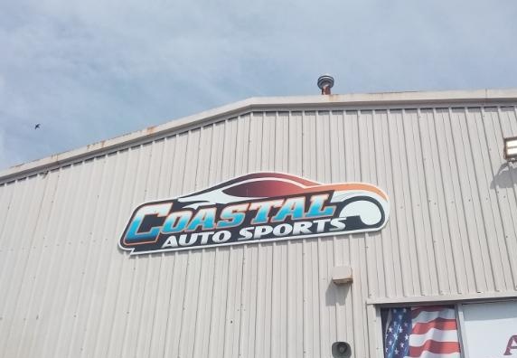 Coastal Auto Sports Building Logo